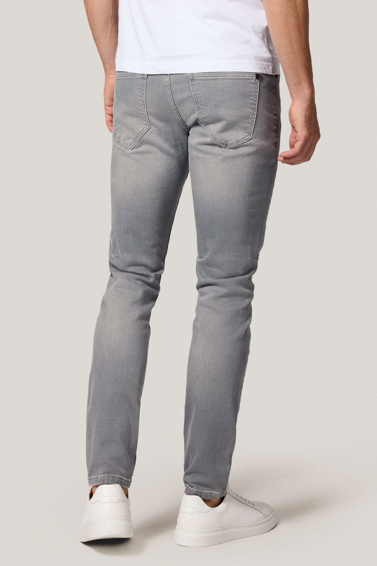 Jeansy Szare Slim Fit PM9