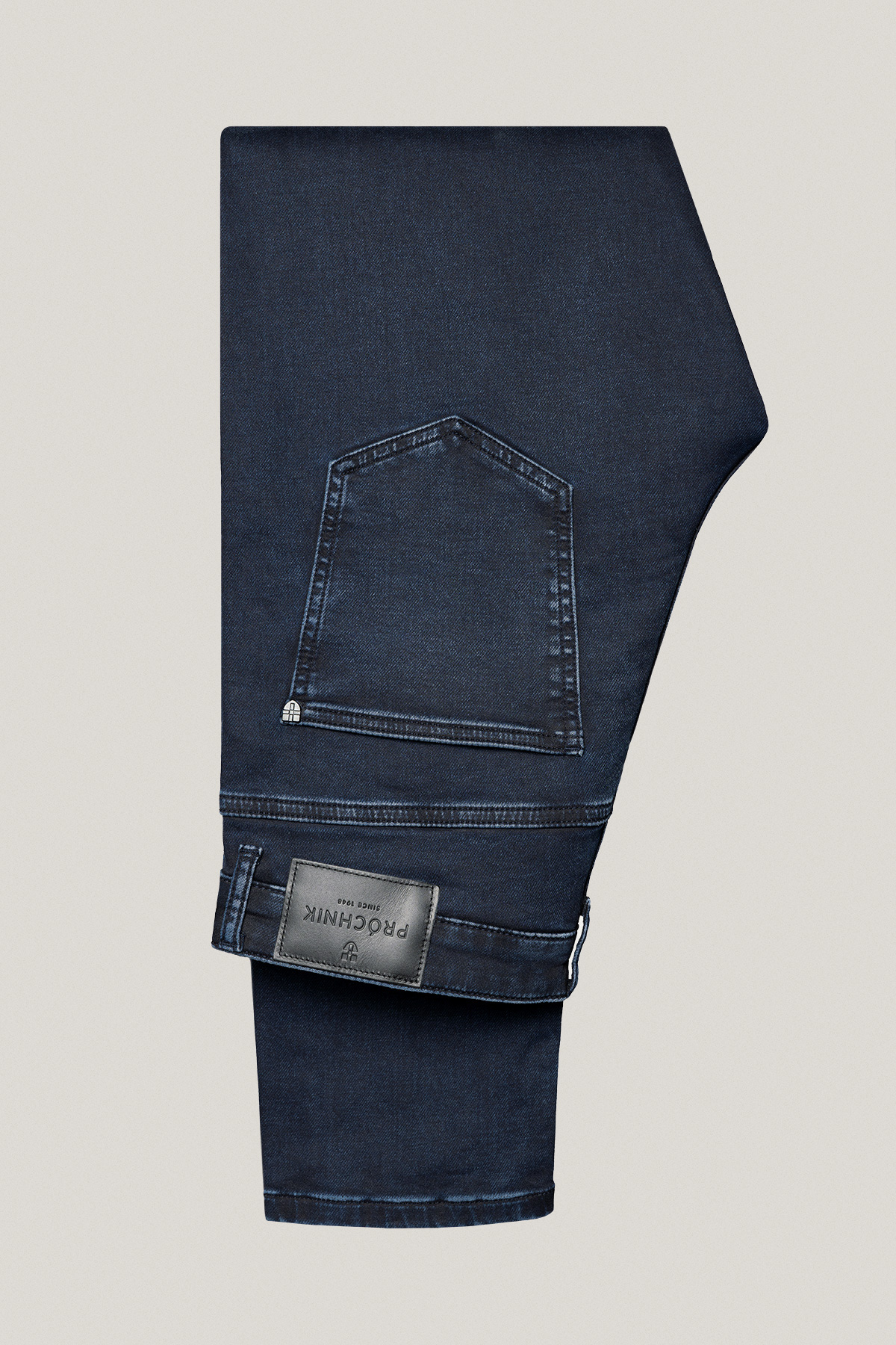 Jeansy Ciemnogranatowe Slim Fit PM7