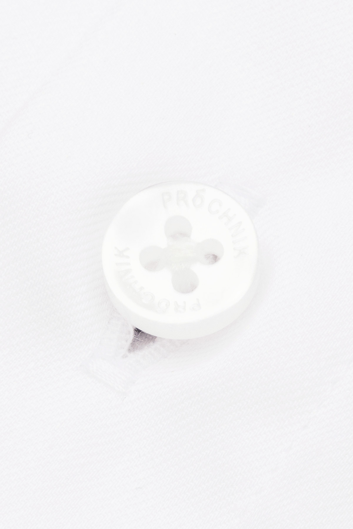 Koszula Biała z Bawełny z Długim Rękawem PM24