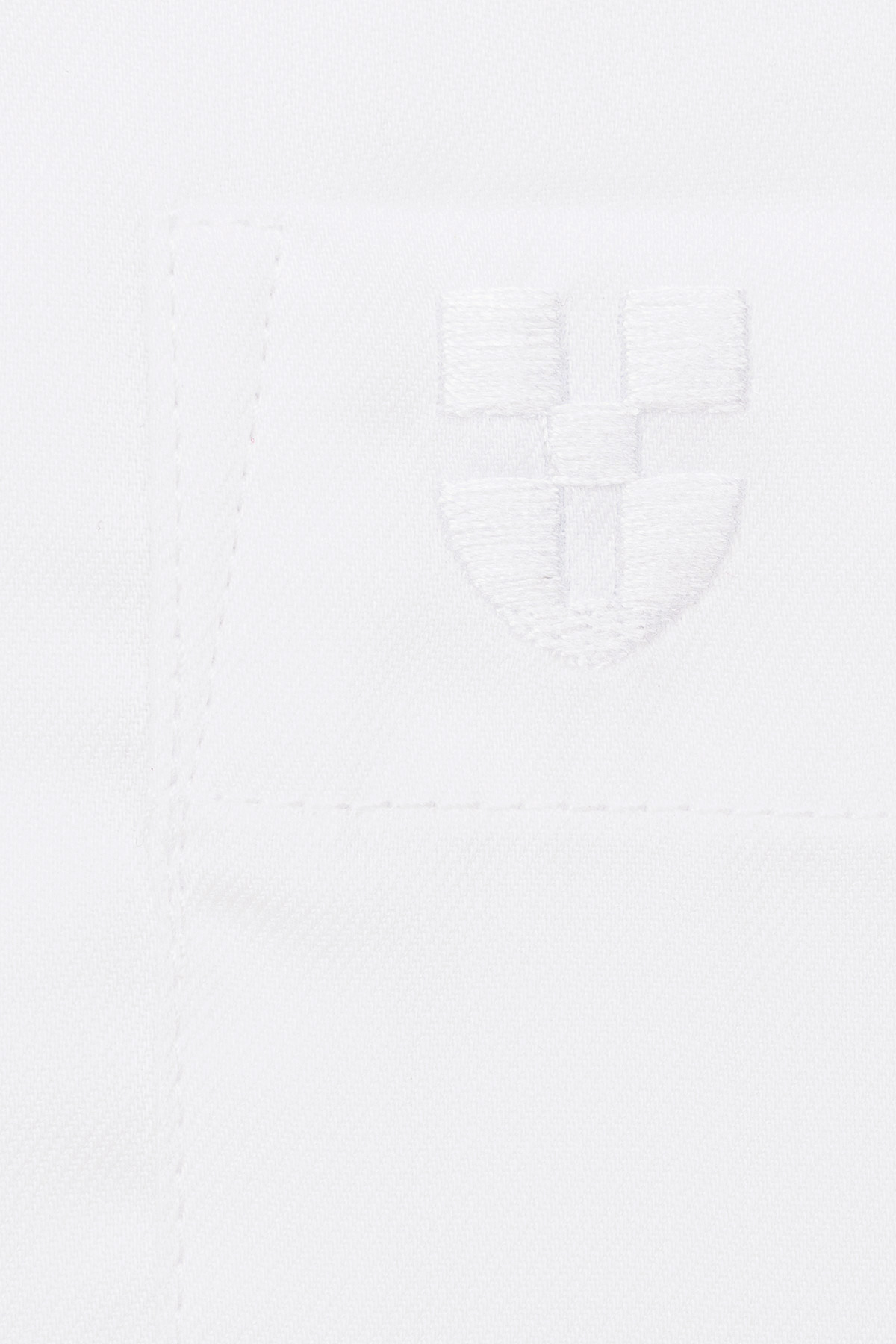 Koszula Biała z Bawełny z Długim Rękawem PM24