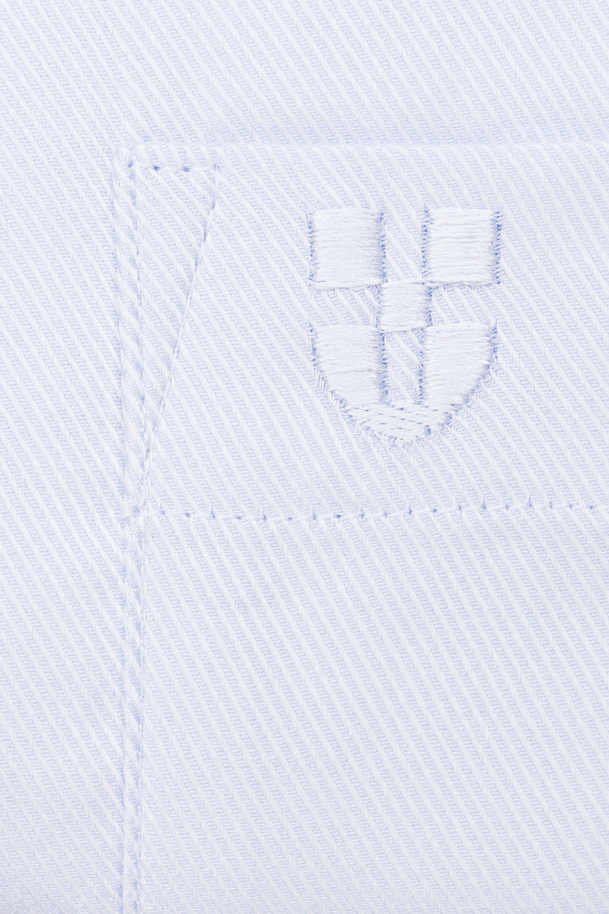 Koszula Błękitna z Bawełny z Długim Rękawem PM29