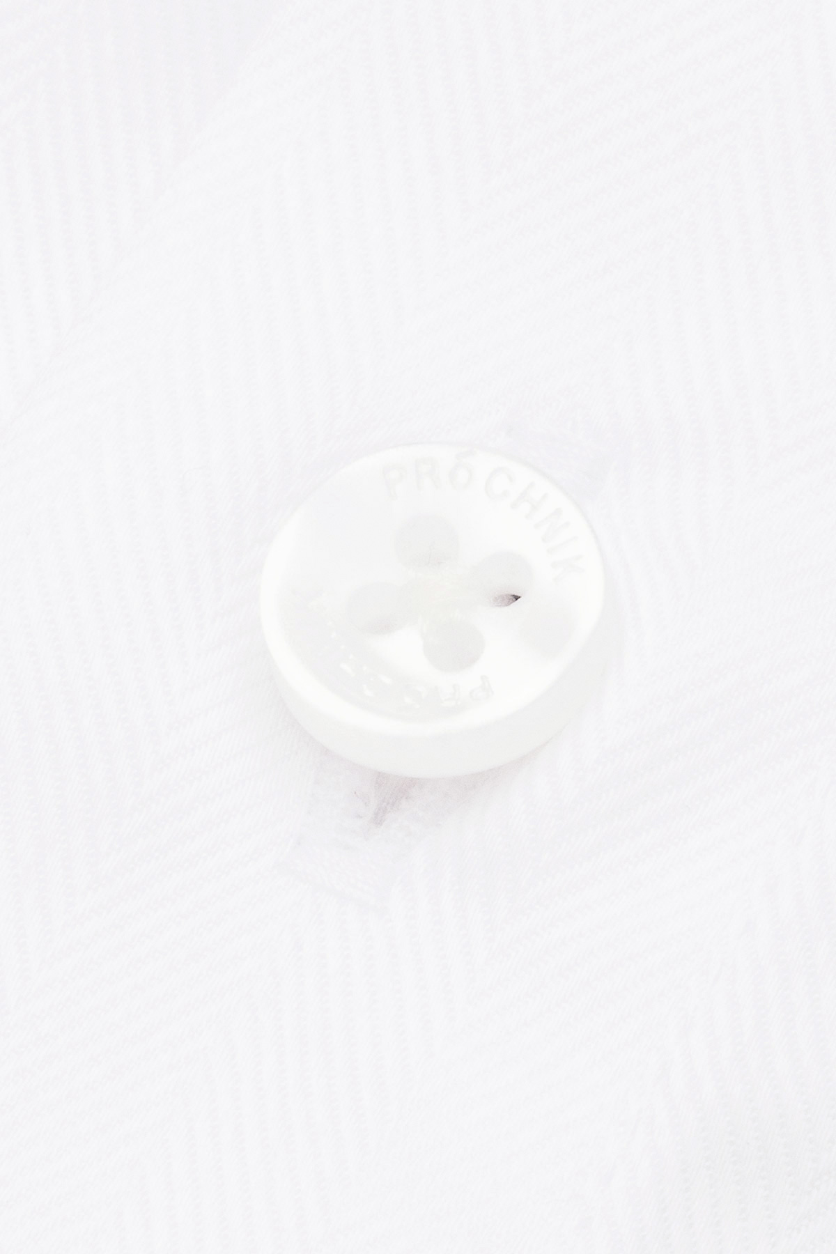 Koszula Biała z Bawełny z Długim Rękawem PM30