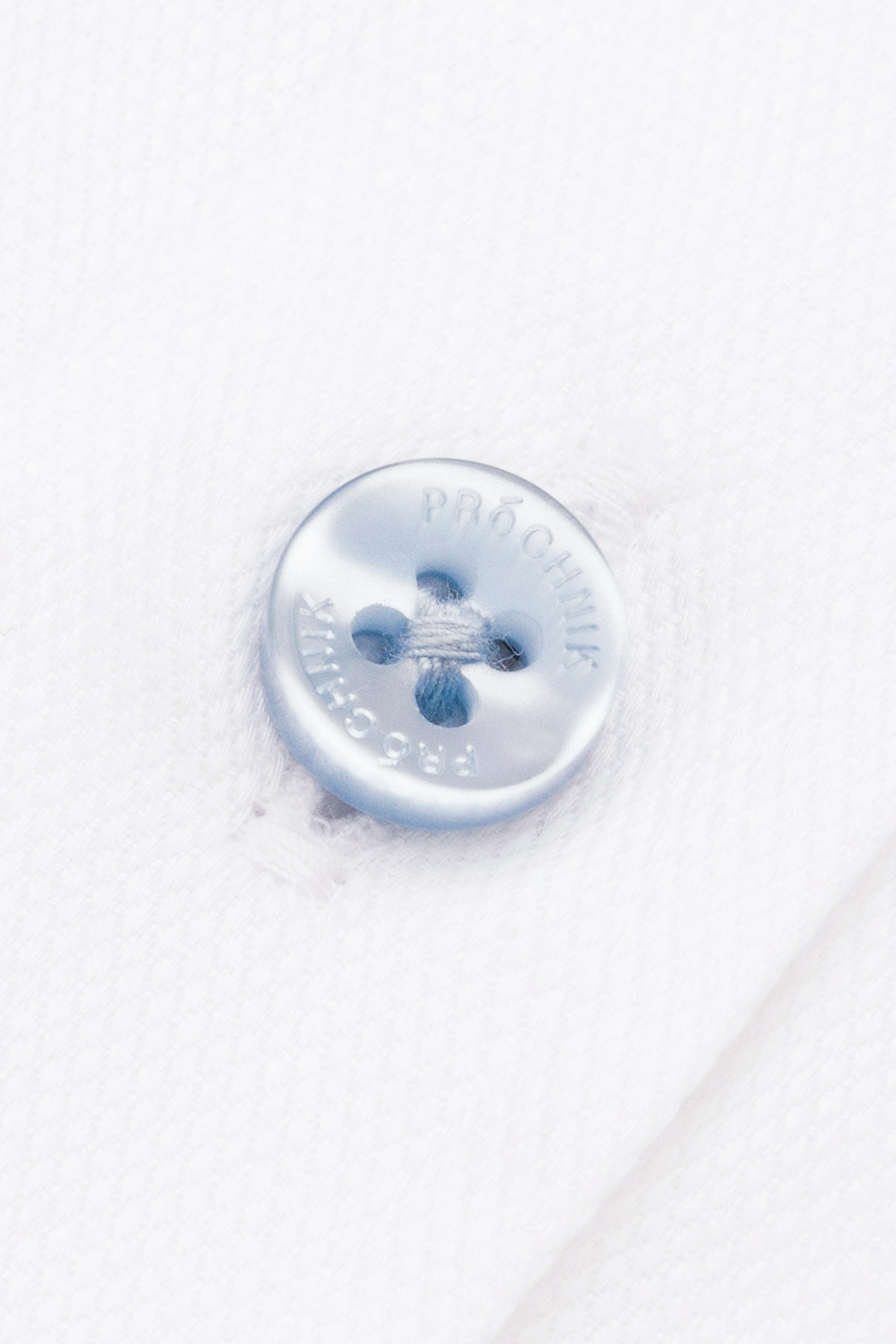 Koszula Biała z Bawełny z Długim Rękawem PM35