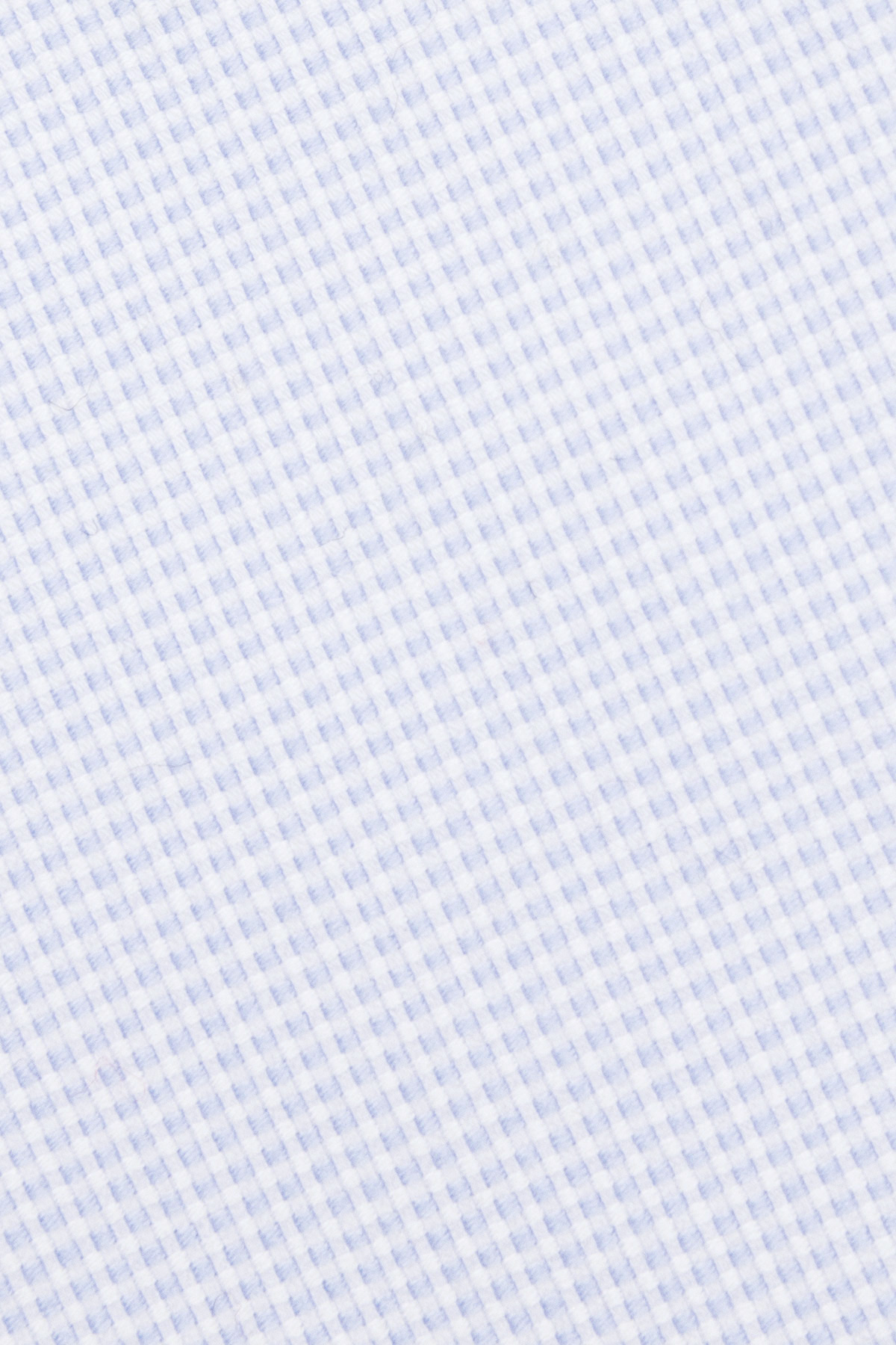 Koszula Błękitna z Bawełny z Długim Rękawem z Mikrowzorem PM36