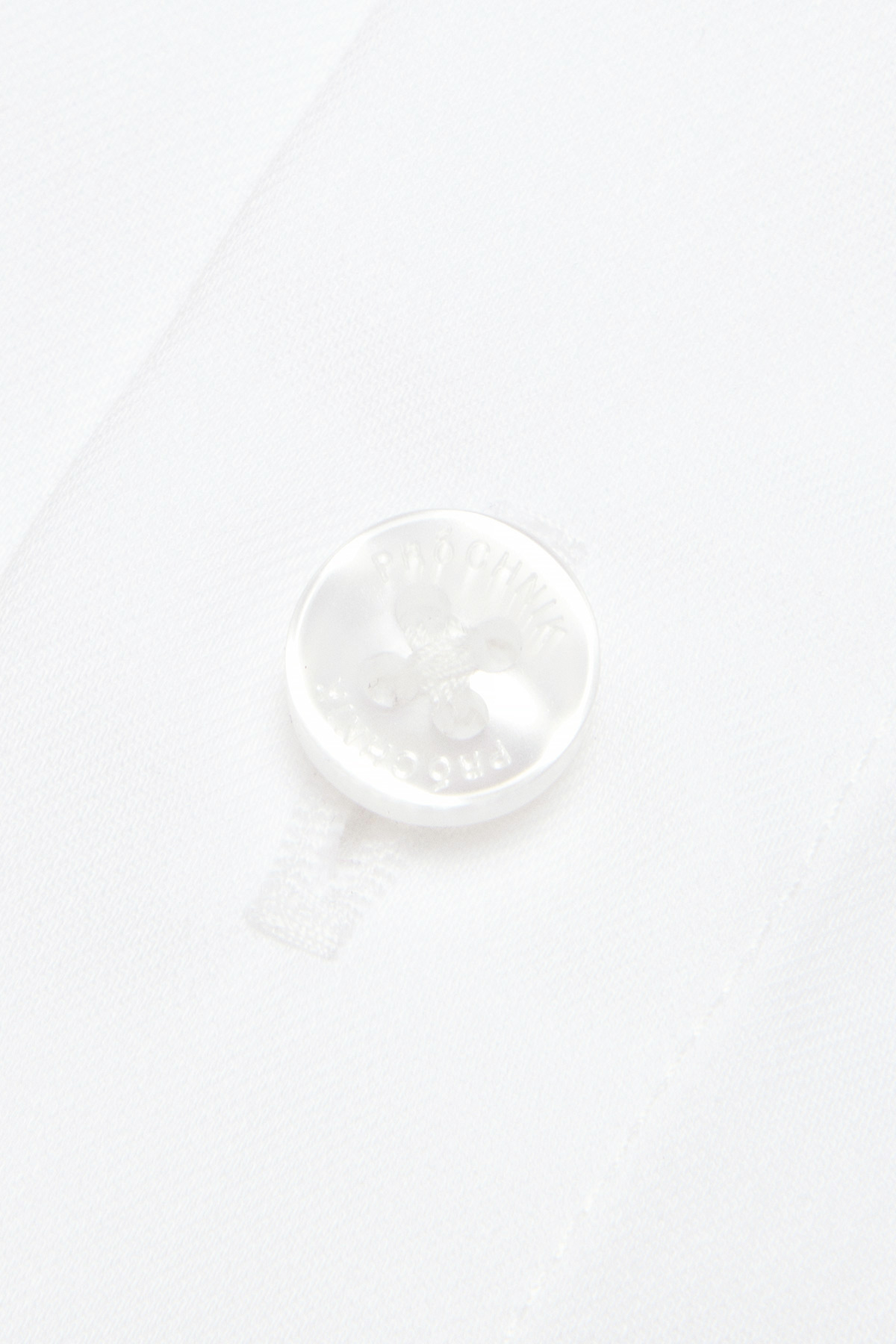 Koszula Biała z Bawełny z Długim Rękawem PM45