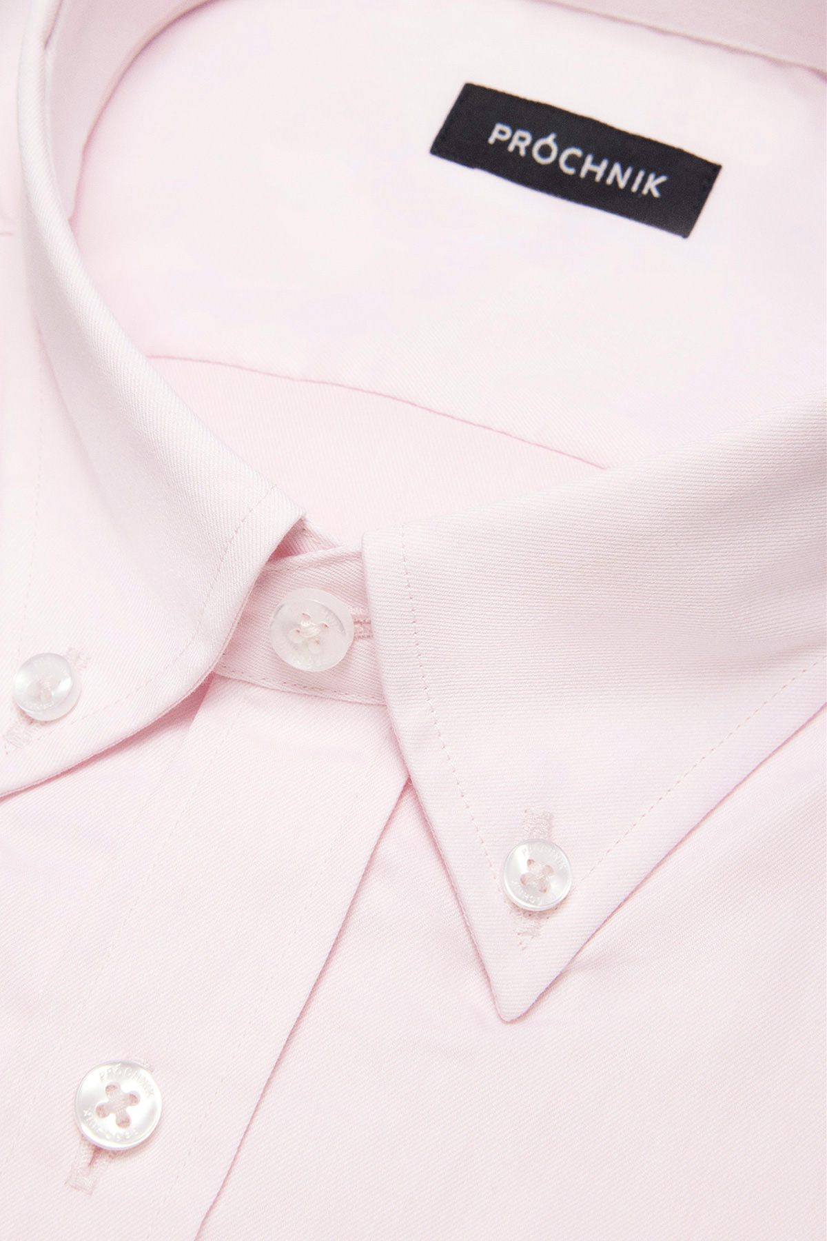 Koszula Różowa z Bawełny z Długim Rękawem PM46