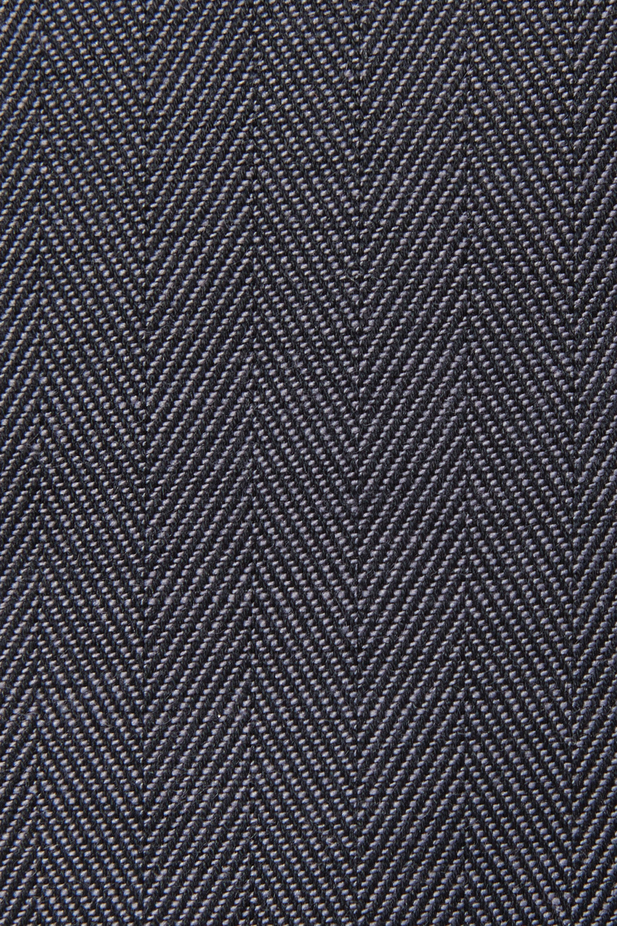 Koszula Szara z Bawełny z Długim Rękawem w Jodełkę PM48