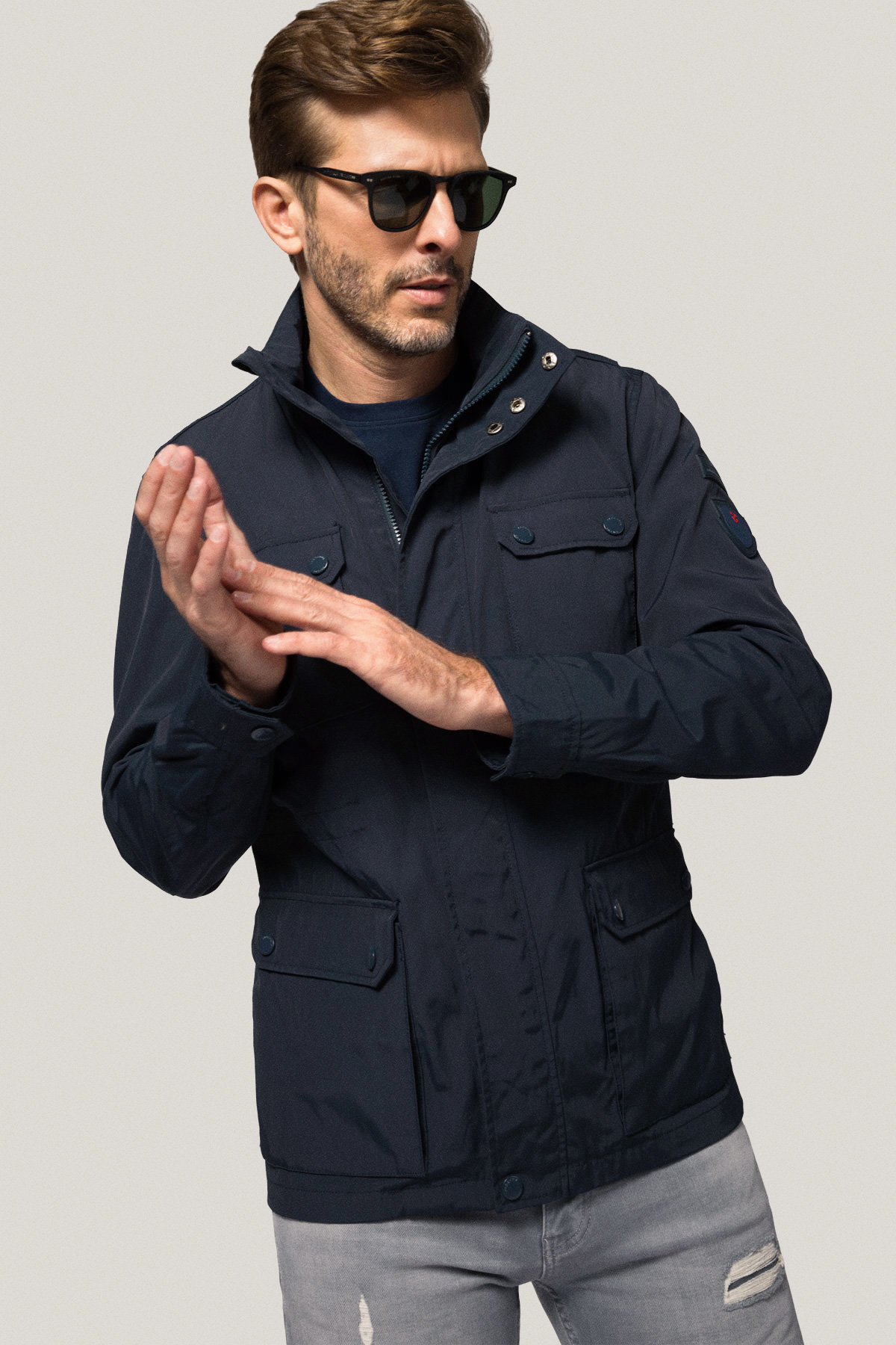 Kurtka Przejściowa Granatowa PM1