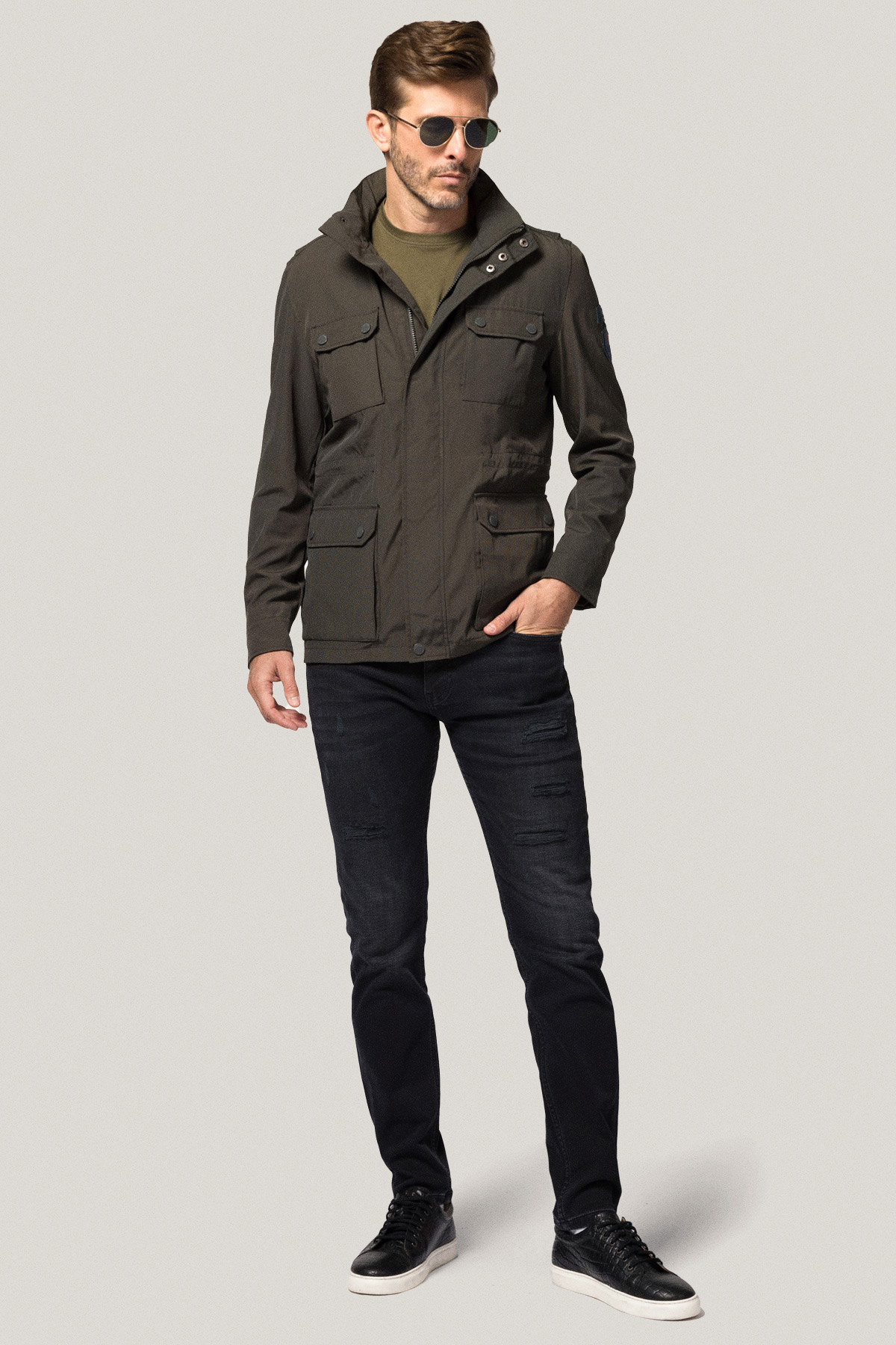 Kurtka Przejściowa Zielona PM1