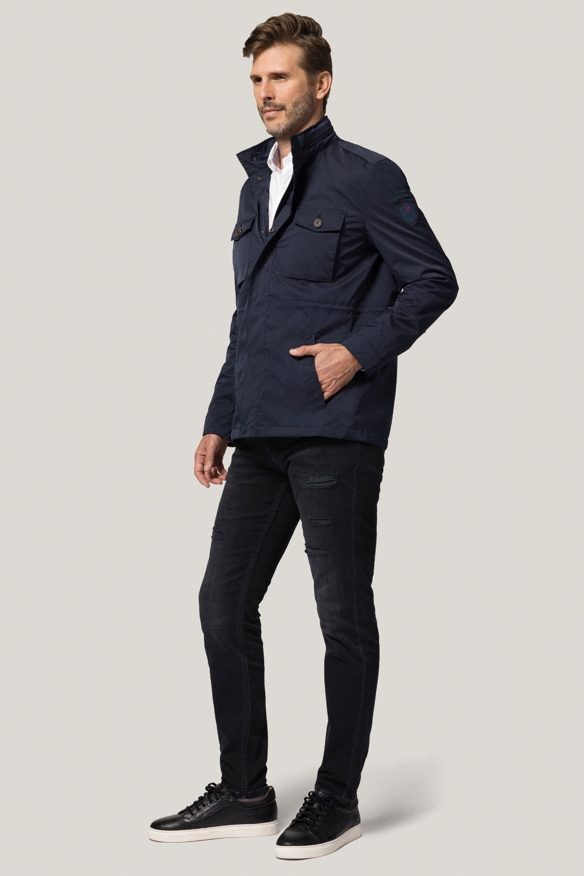 Kurtka Przejściowa Granatowa PM2