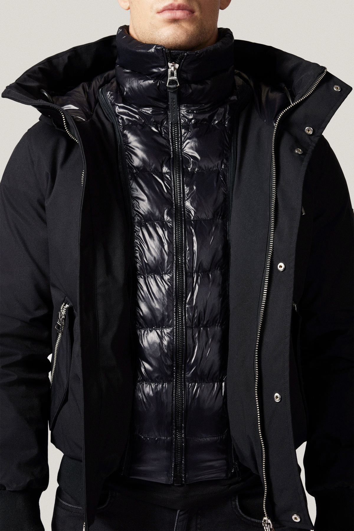 Techniczna Kurtka Puchowa z Certyfikatem NFT Czarna PM1