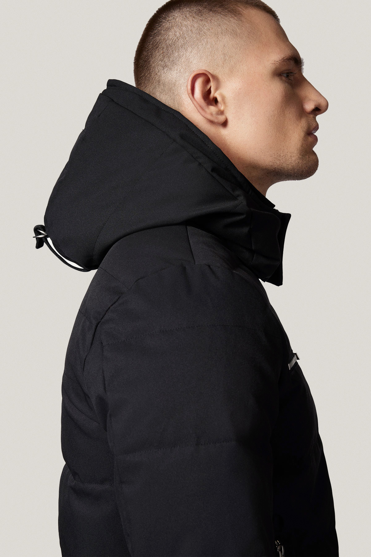 Techniczna Kurtka Puchowa Czarna PM3