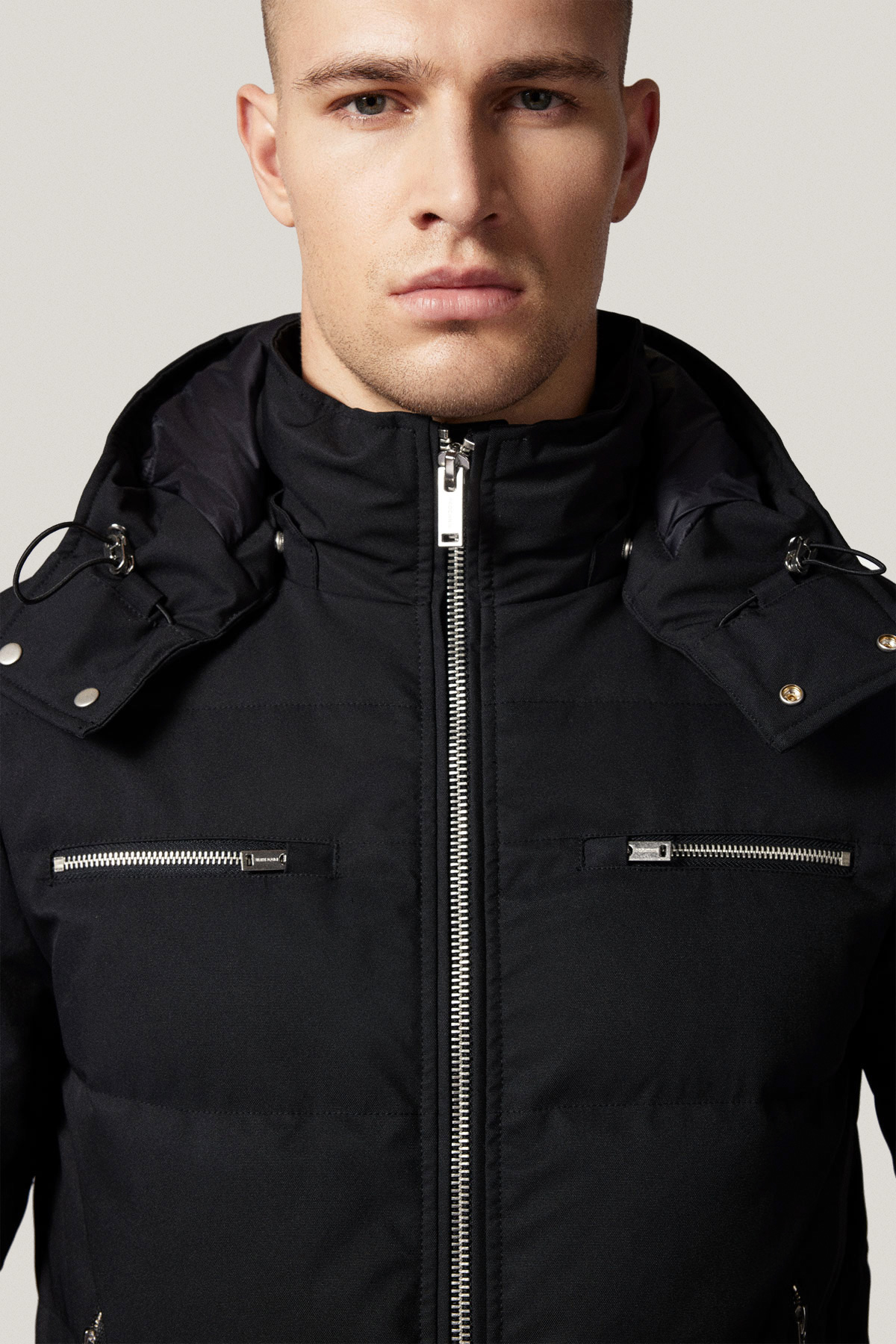 Techniczna Kurtka Puchowa Czarna PM3