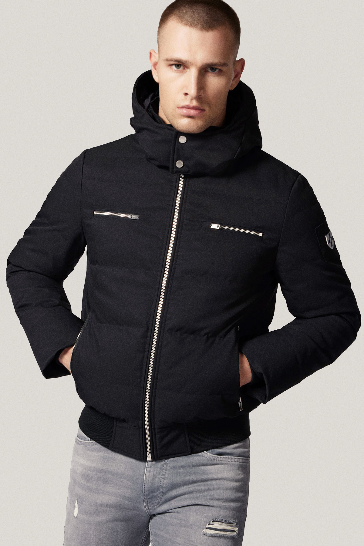 Techniczna Kurtka Puchowa Czarna PM3