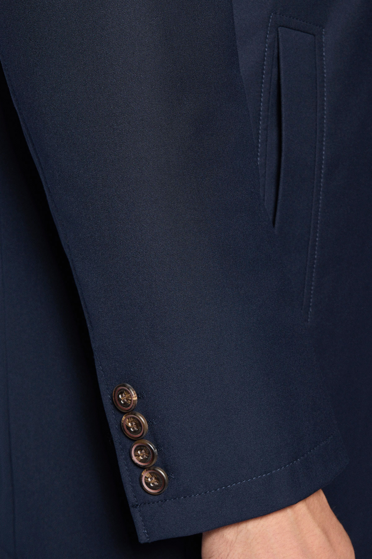 Płaszcz Przejściowy Granatowy PM1