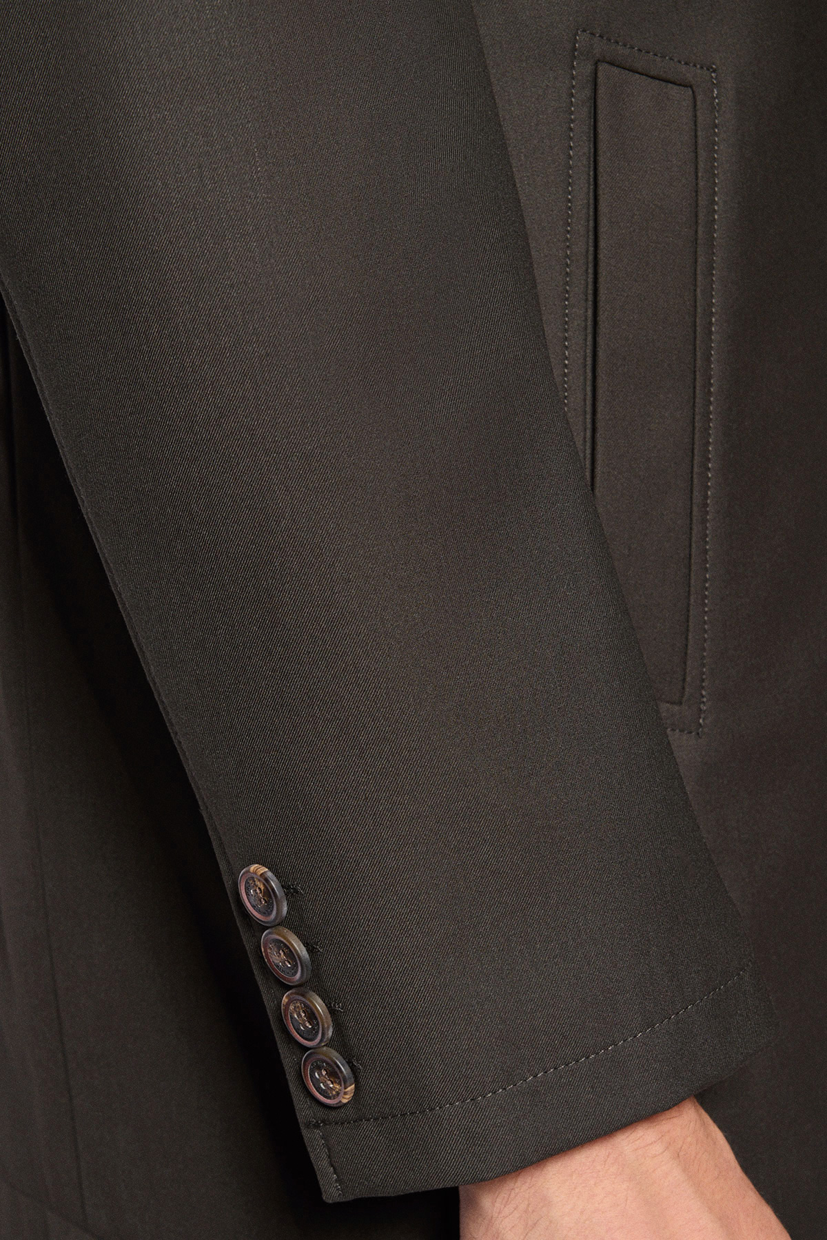 Płaszcz Przejściowy Zielony PM1