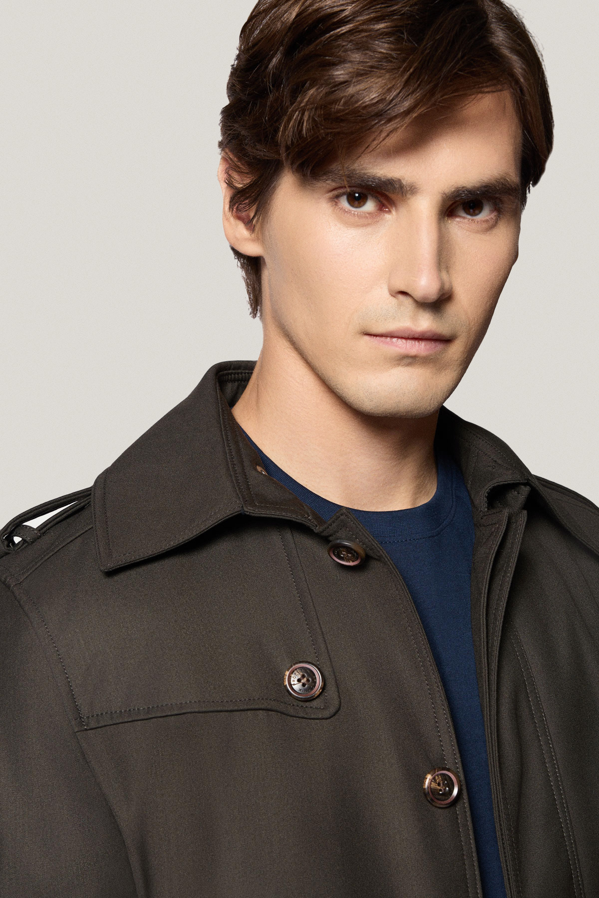 Płaszcz Przejściowy Zielony PM1