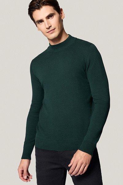 Półgolf Zielony Bawełniany PM1