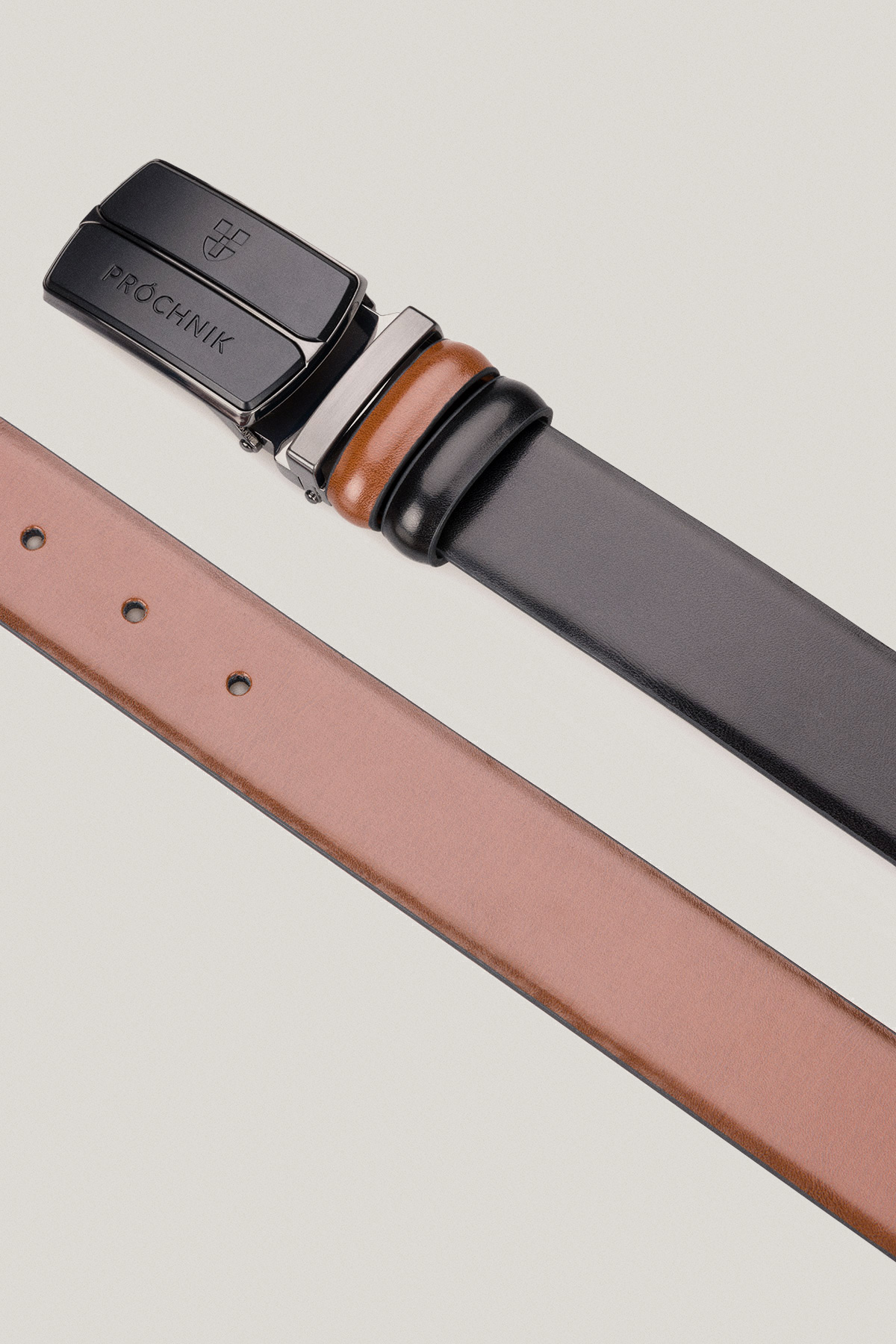 Pasek Dwustronny 4 w 1 z Wymienną Klamrą PM2