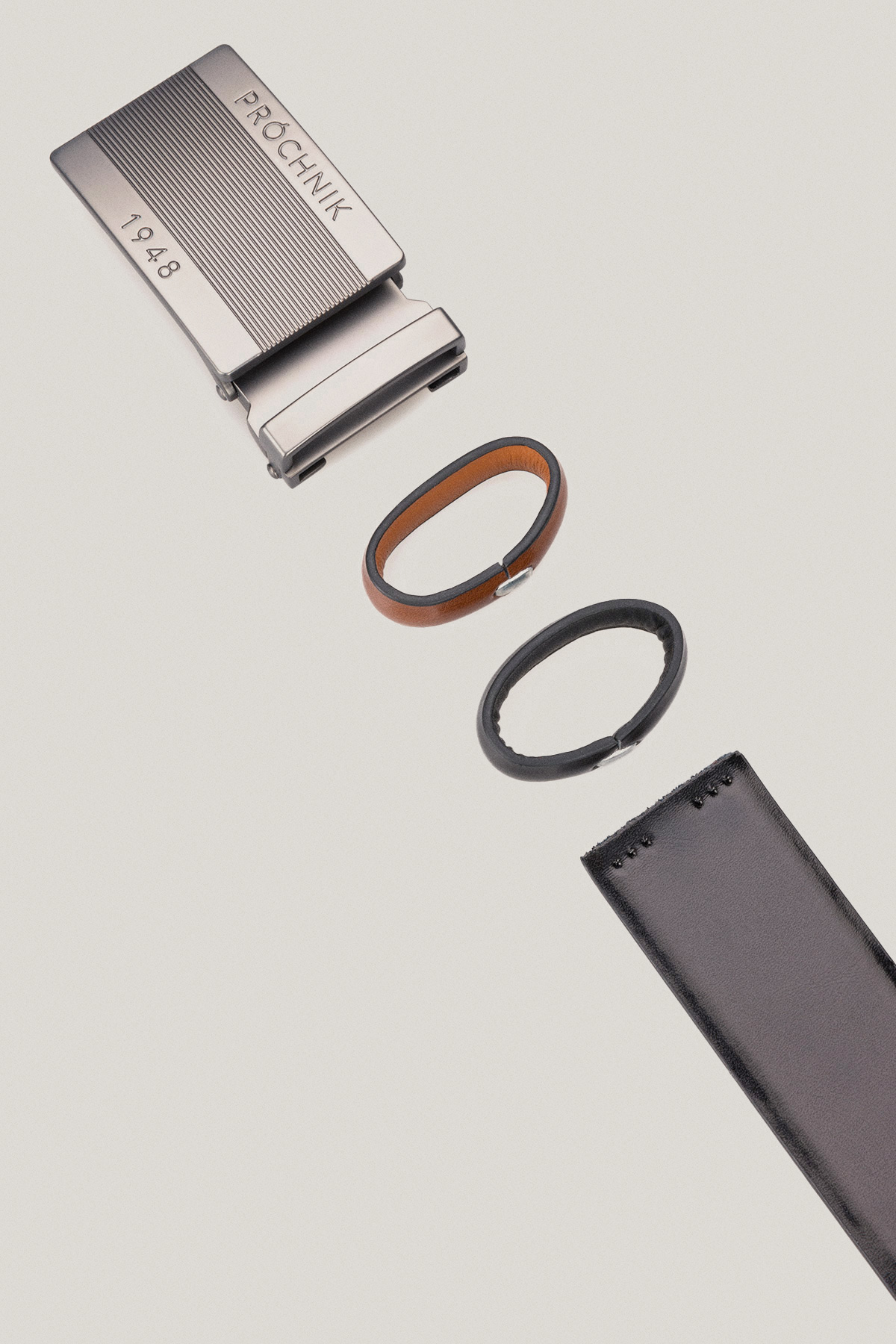 Pasek Dwustronny 4 w 1 z Wymienną Klamrą PM3