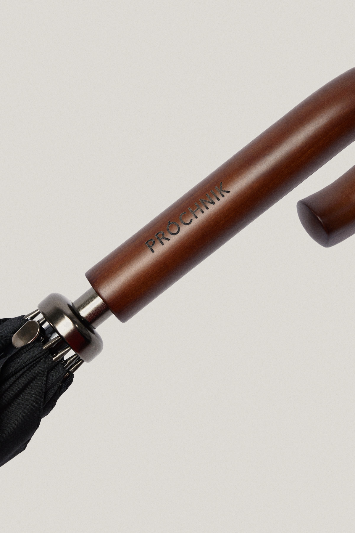 Parasol Duży Czarny Półautomatyczny PM2