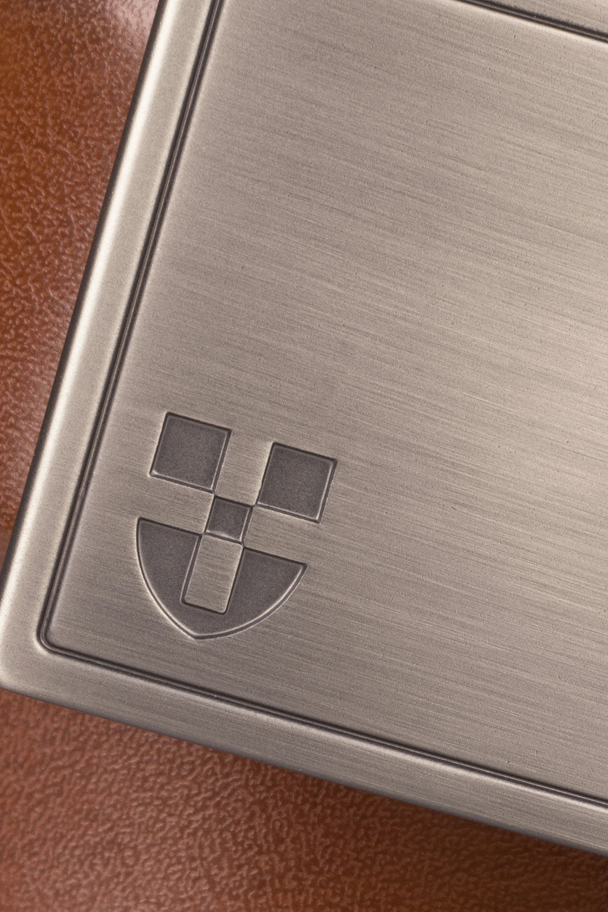 Pasek Skórzany Brązowy z Klamrą Automatyczną PM4