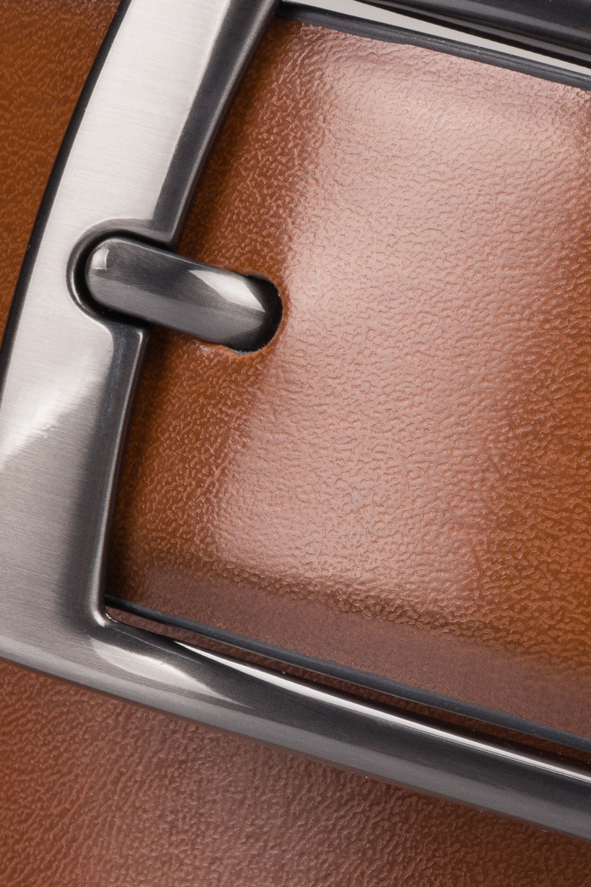 Pasek Dwustronny Brązowo-Czarny z Klamrą Klasyczną PM7