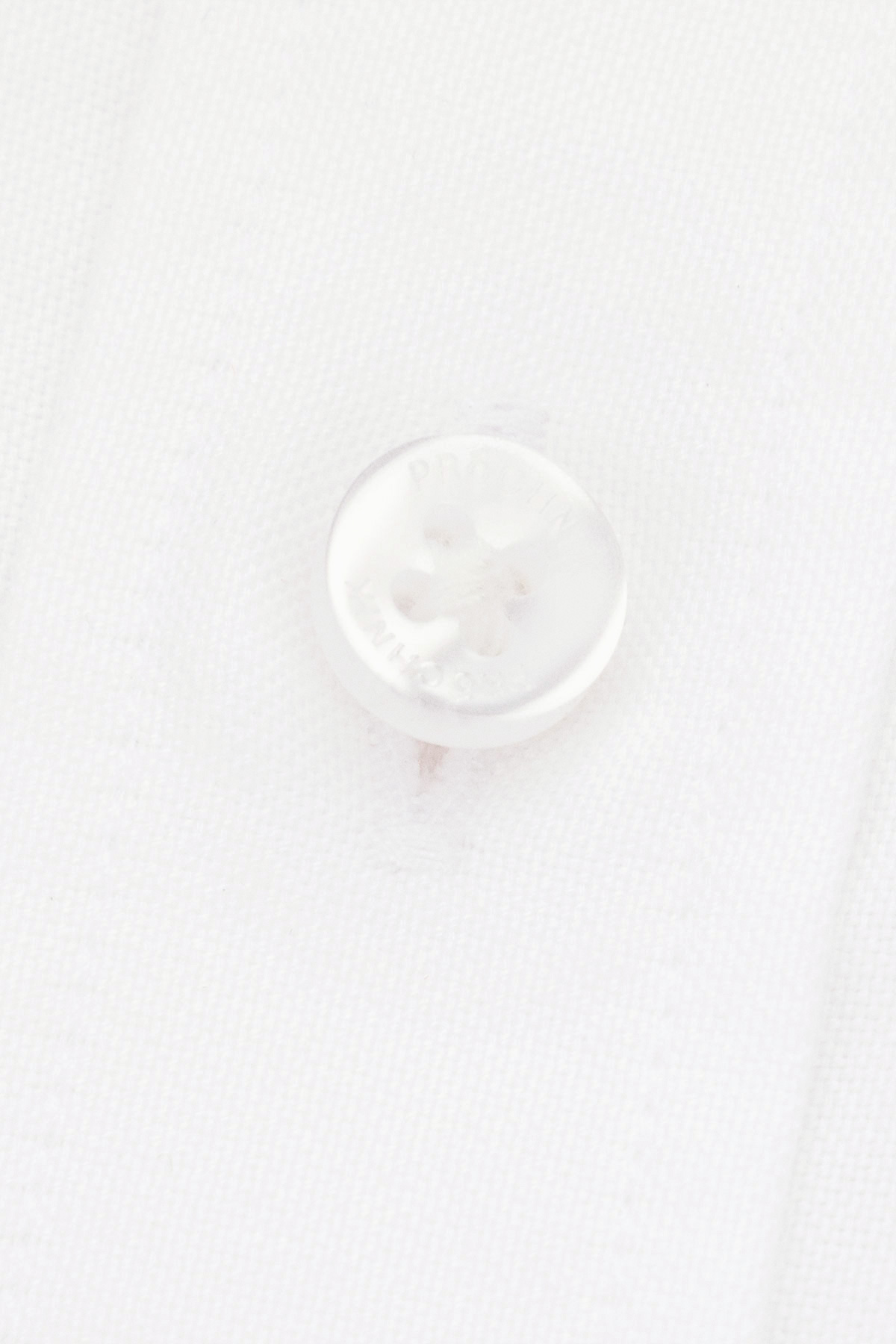 Koszula Biała z Bawełny z Długim Rękawem PM38