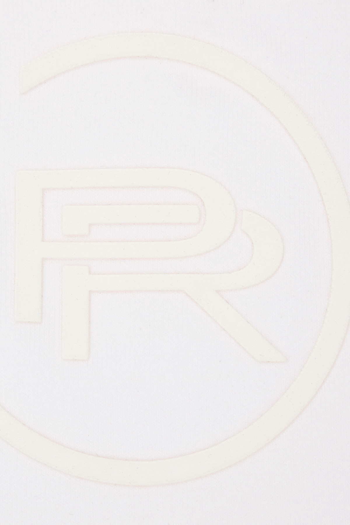 T-shirt Biały z Nadrukiem Bawełniany PM4