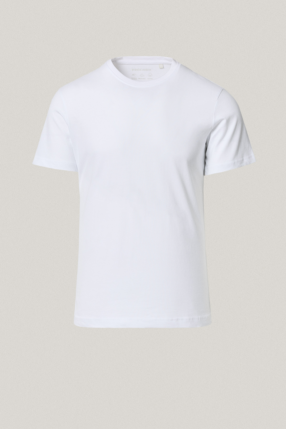 T-shirt Biały Bawełniany PM7