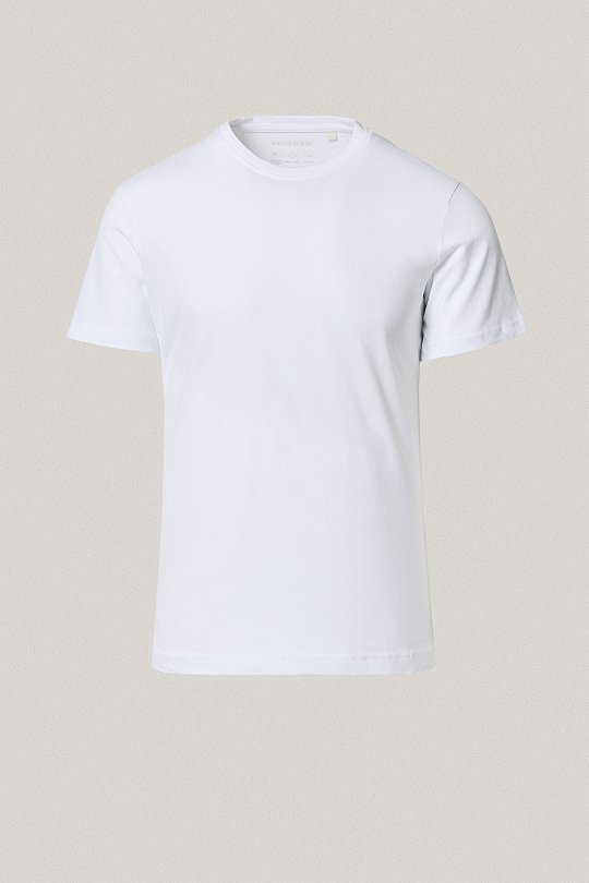 T-shirt Biały Bawełniany PM7