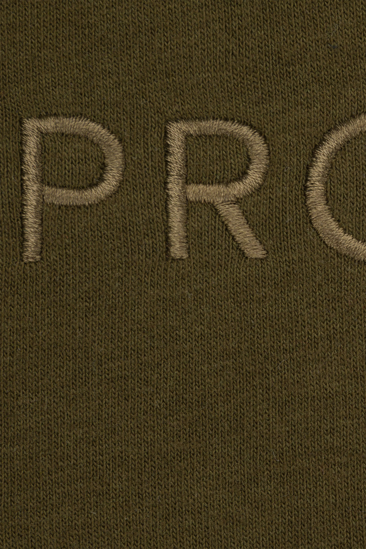 Bluza Nierozpinana Bez Kaptura Zielona z Haftem PM8