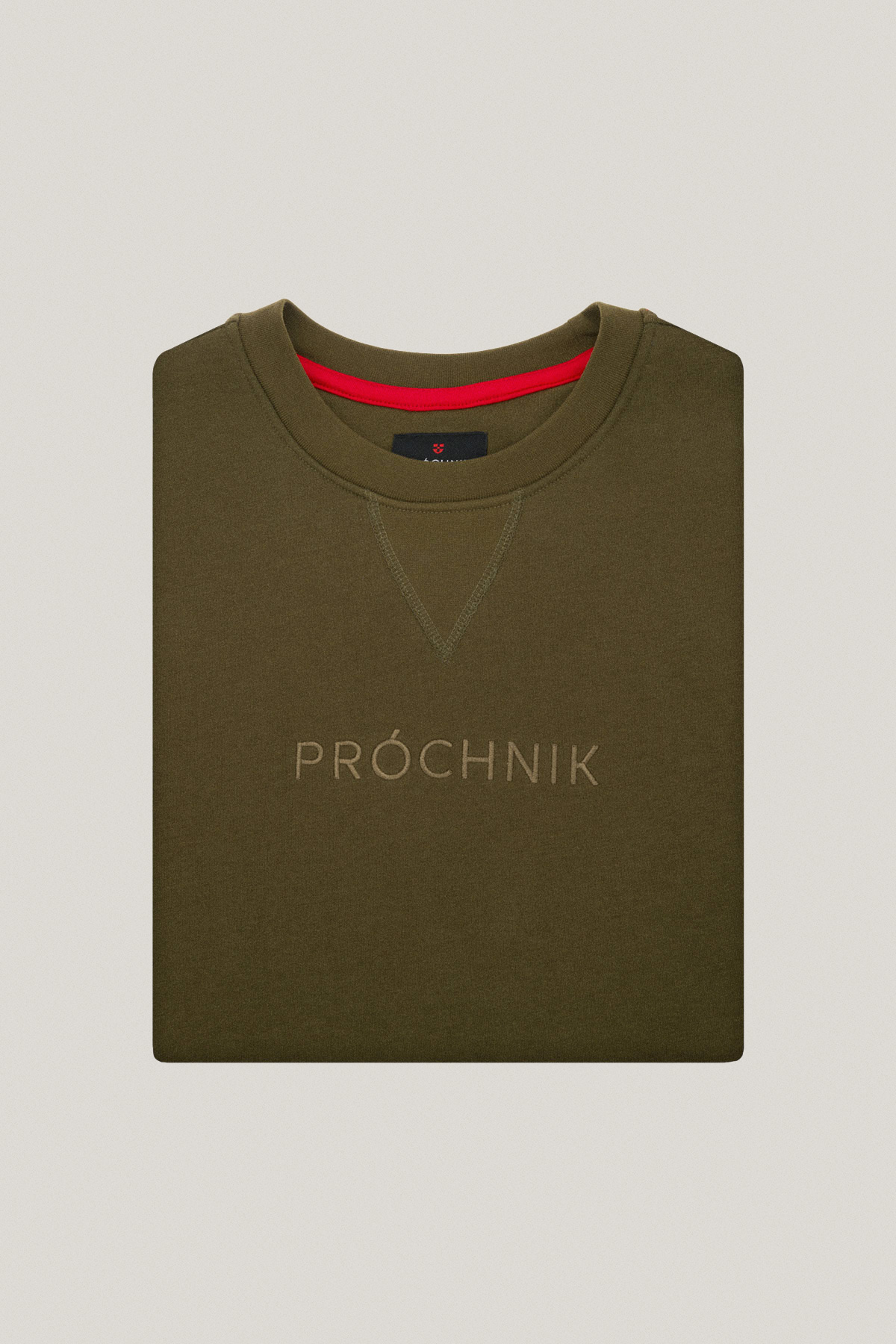 Bluza Nierozpinana Bez Kaptura Zielona z Haftem PM8