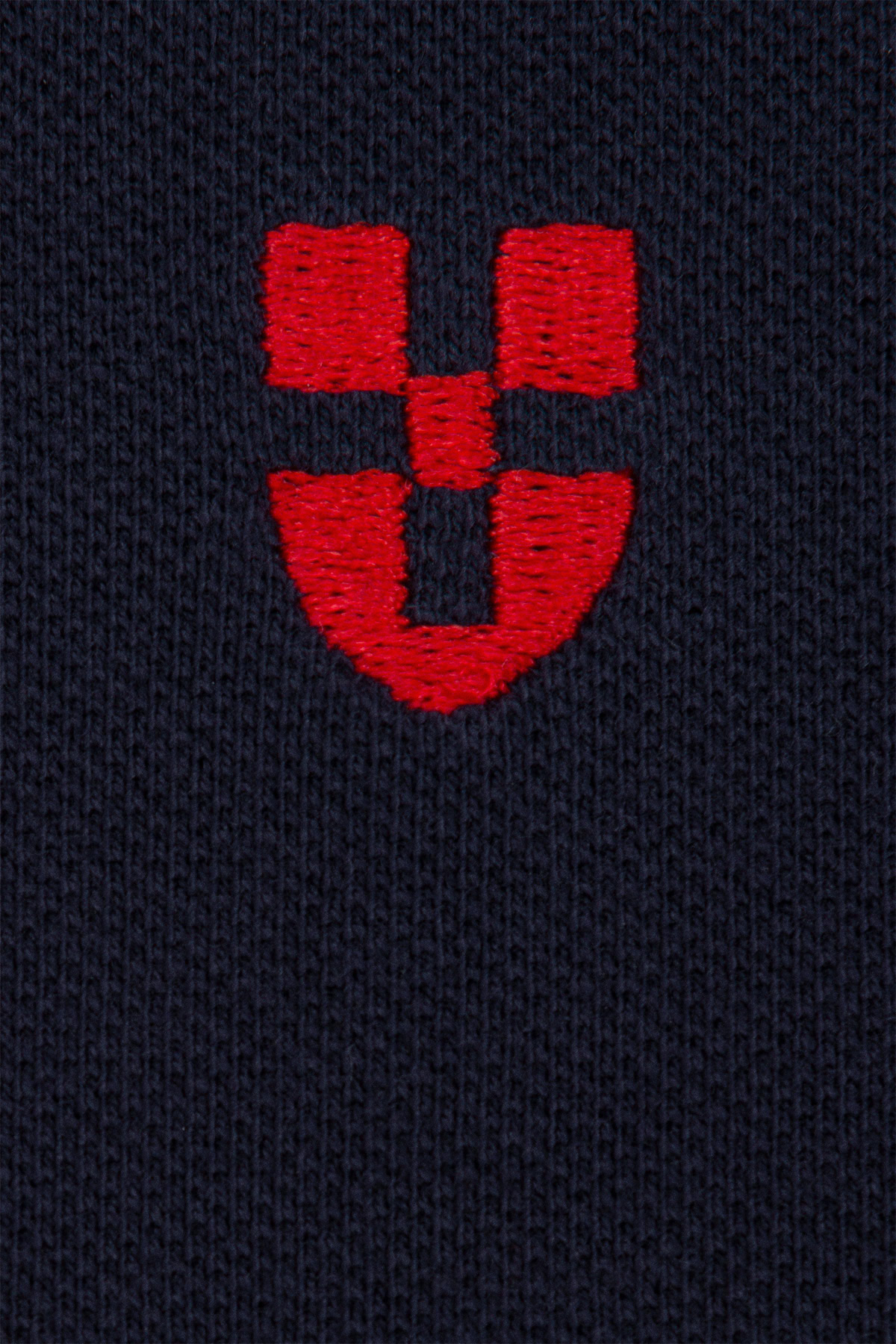 Koszulka Polo z Bawełny Granatowa PM1