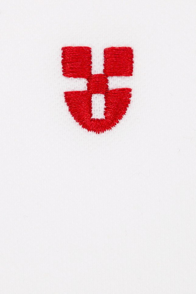 Koszulka Polo z Bawełny Biała PM2