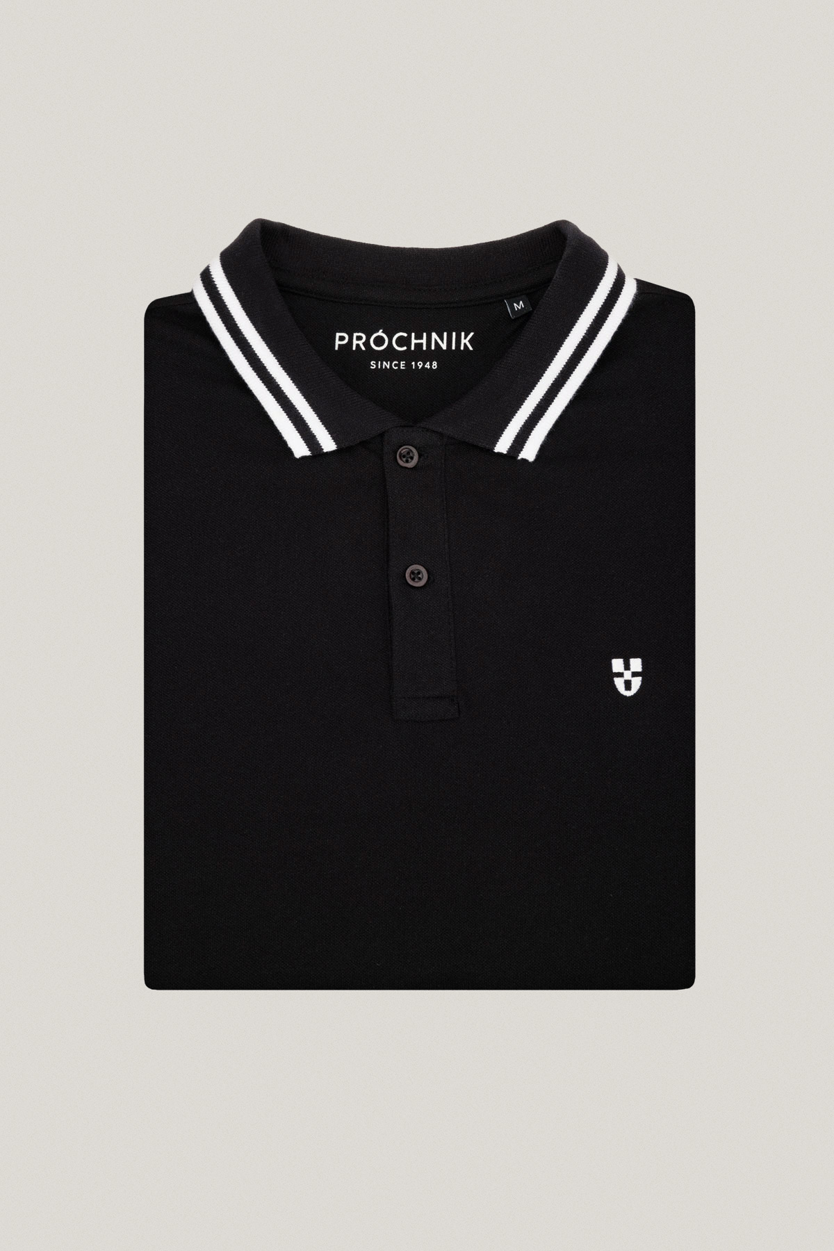 Koszulka Polo z Bawełny Czarna PM2