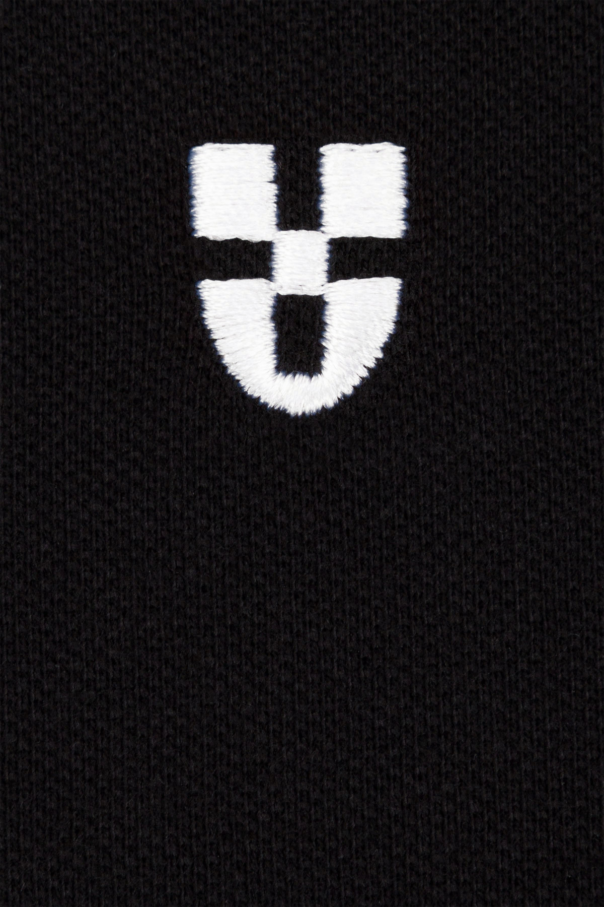 Koszulka Polo z Bawełny Czarna PM2