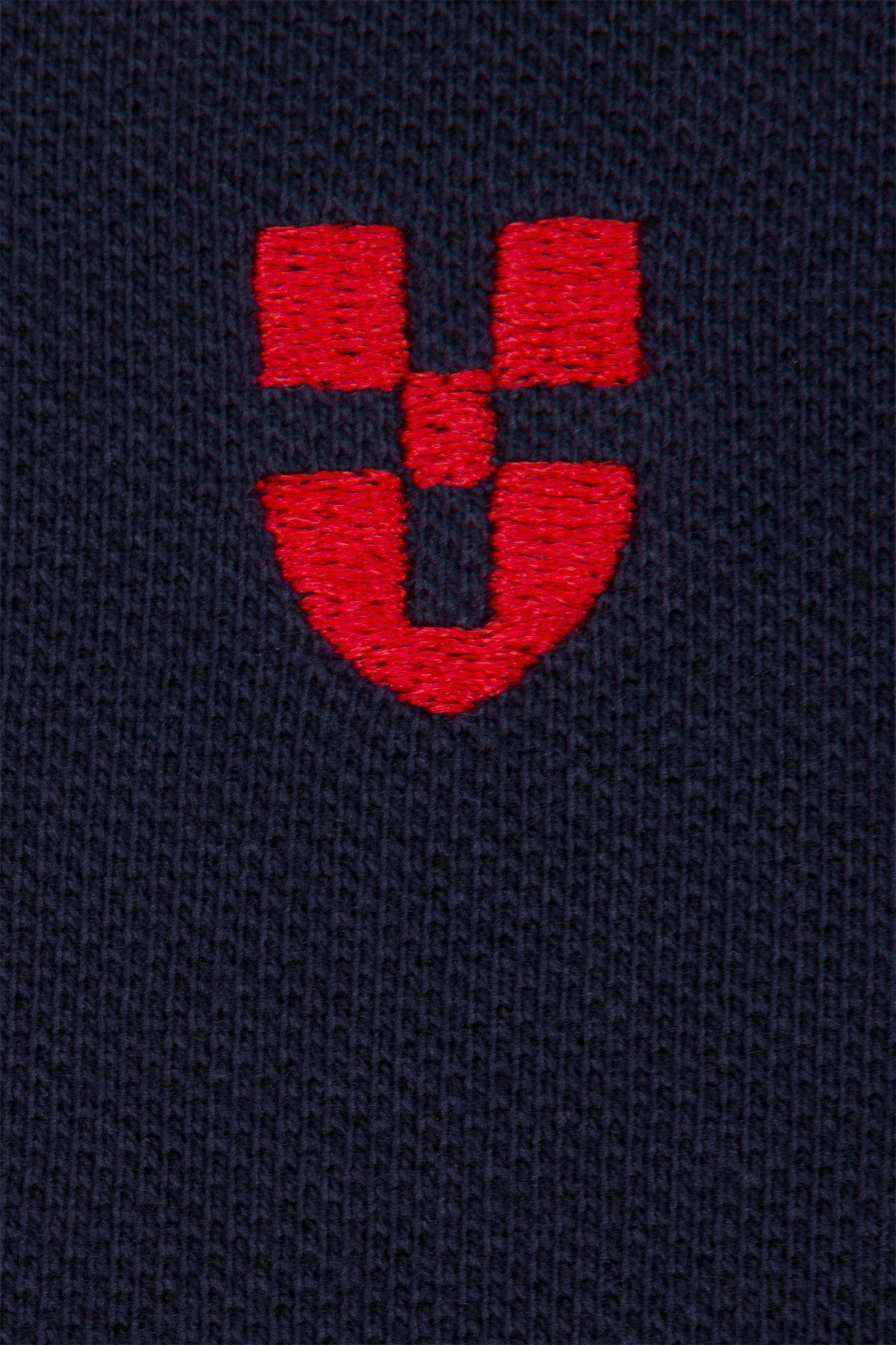 Koszulka Polo z Bawełny Granatowa PM2 