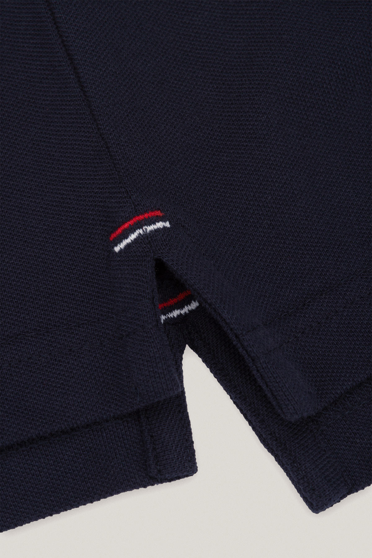 Koszulka Polo z Bawełny Granatowa PM2 