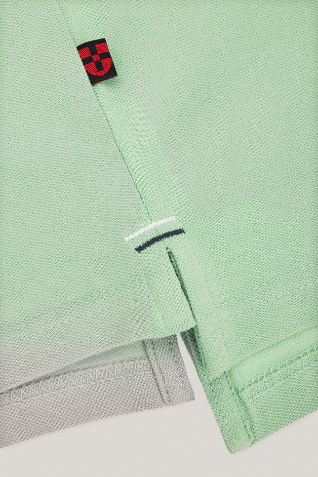 Koszulka Polo z Bawełny Jasnozielona PM2