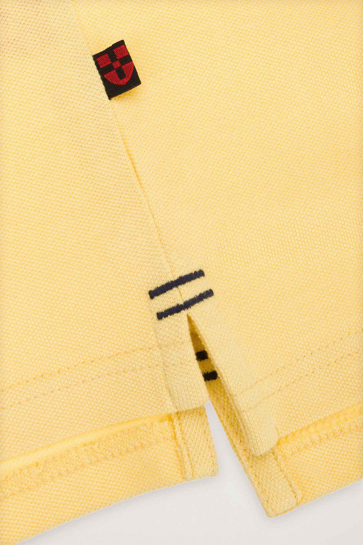 Koszulka Polo z Bawełny Jasnożółta PM2 