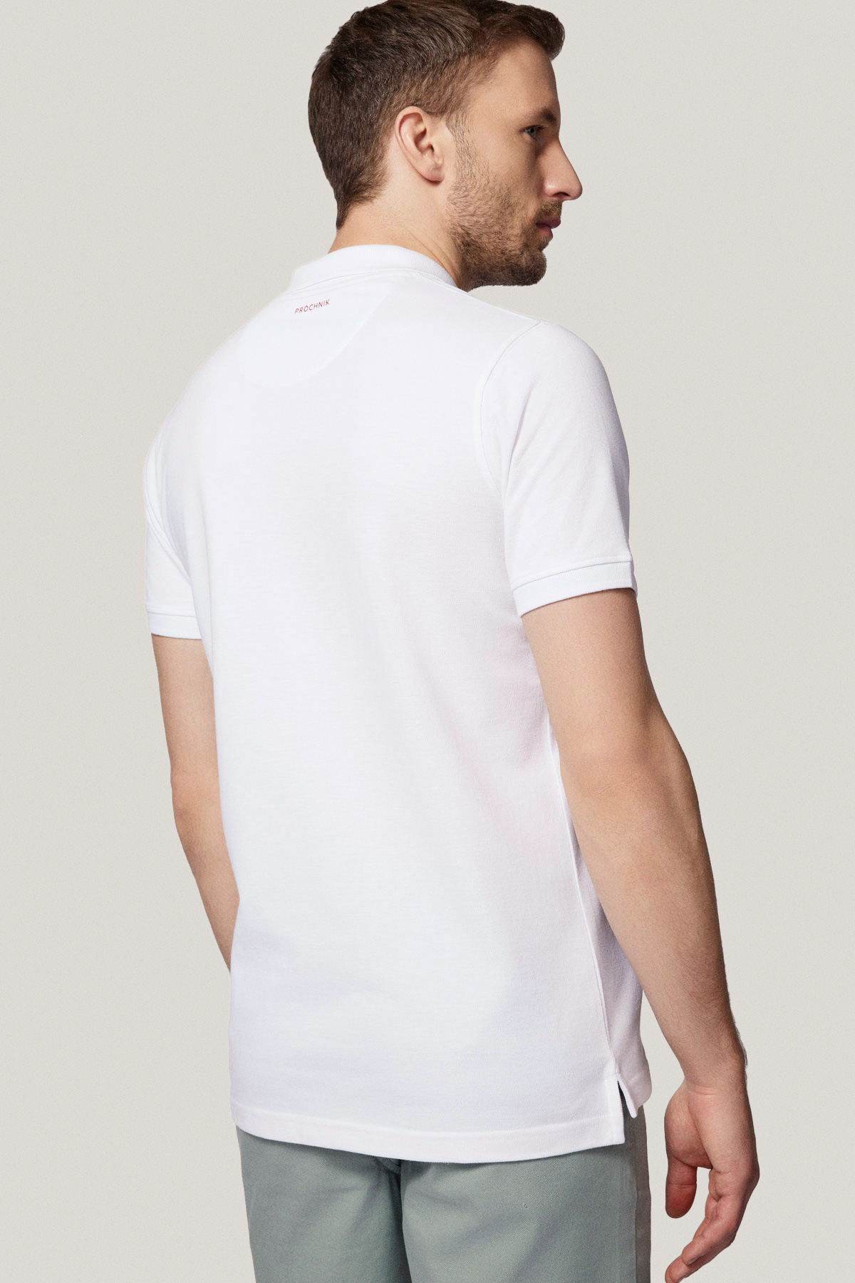 Zestaw 2 Koszulek Polo Bawełnianych Biała i Granatowa PM3