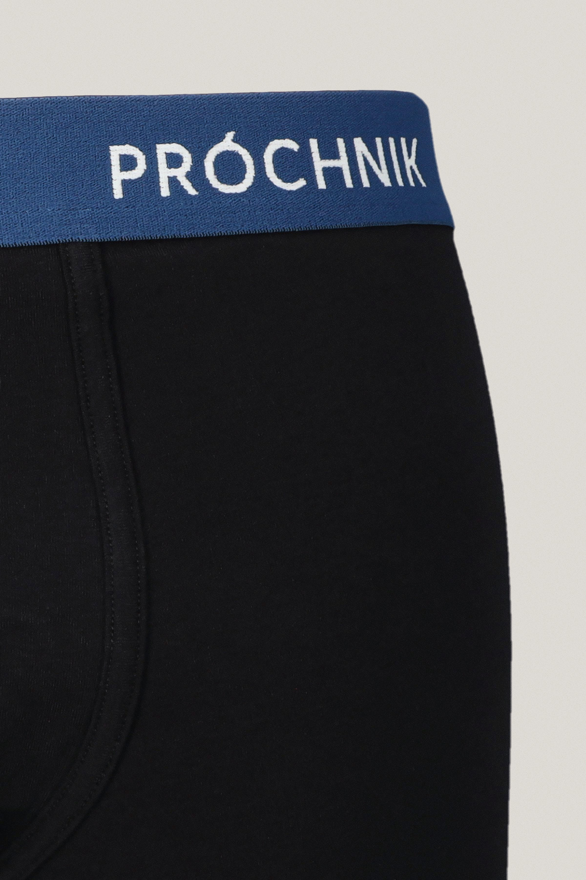 Zestaw 10 Par Czarnych Bokserek z Bawełną PM10