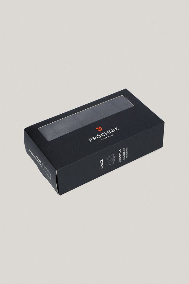 Zestaw 5 Par Czarnych Bokserek PM8
