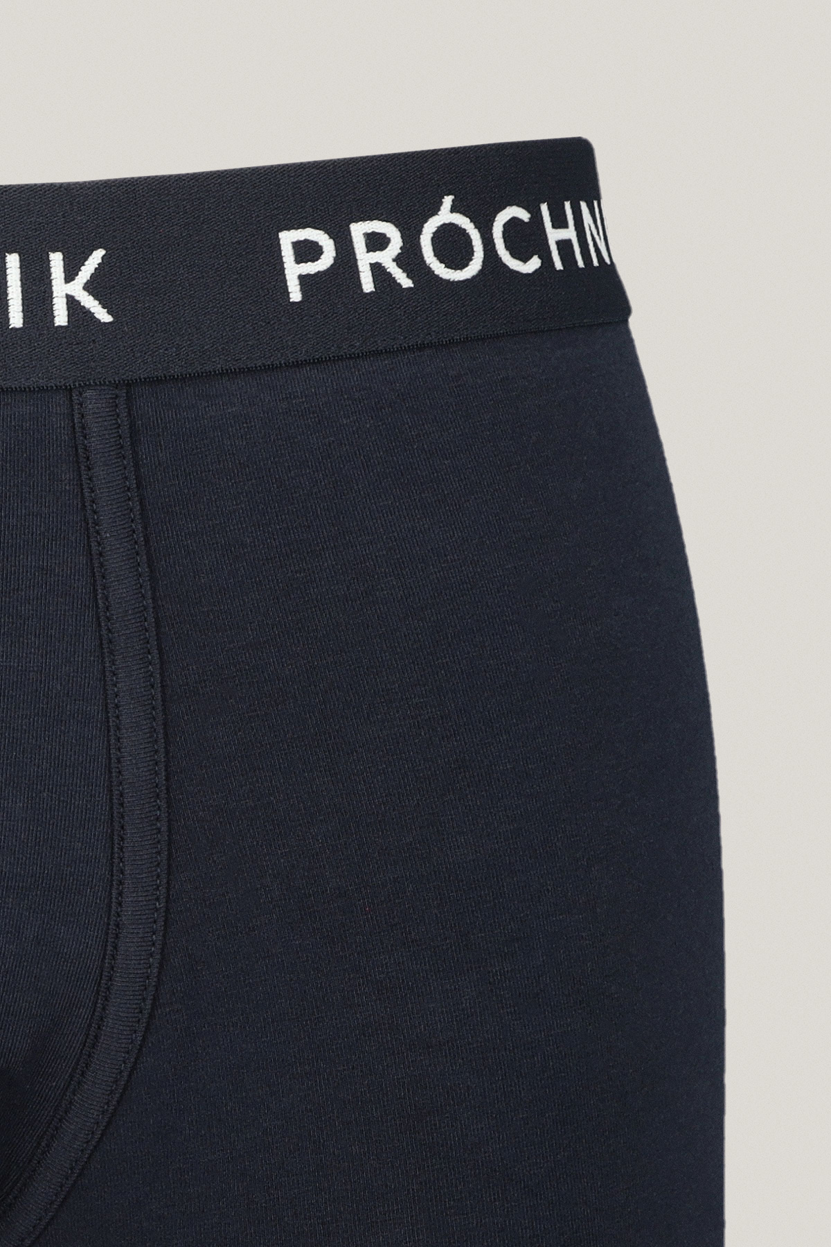 Zestaw 3 Par Granatowych Bokserek z Bawełną PM12