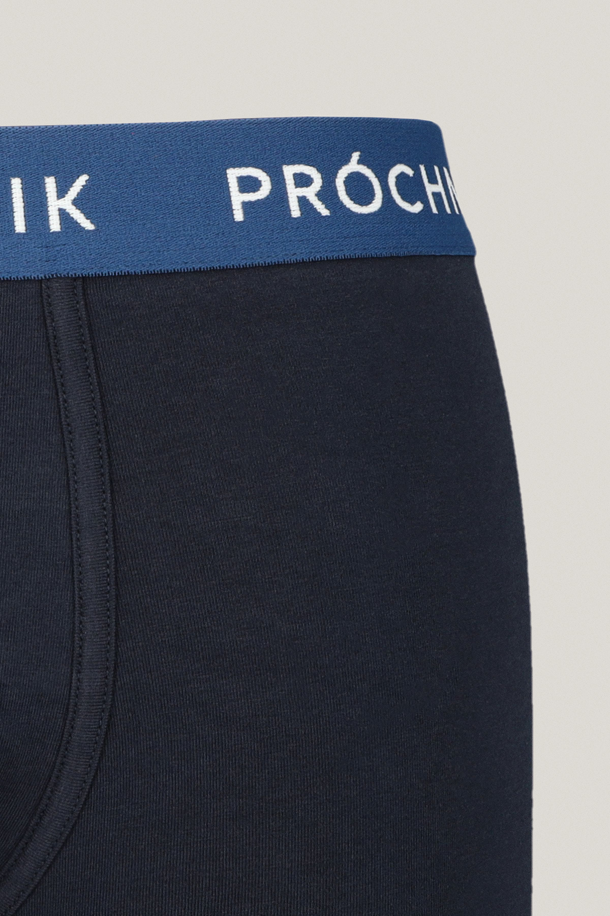 Zestaw 3 Par Granatowych Bokserek z Bawełną PM12