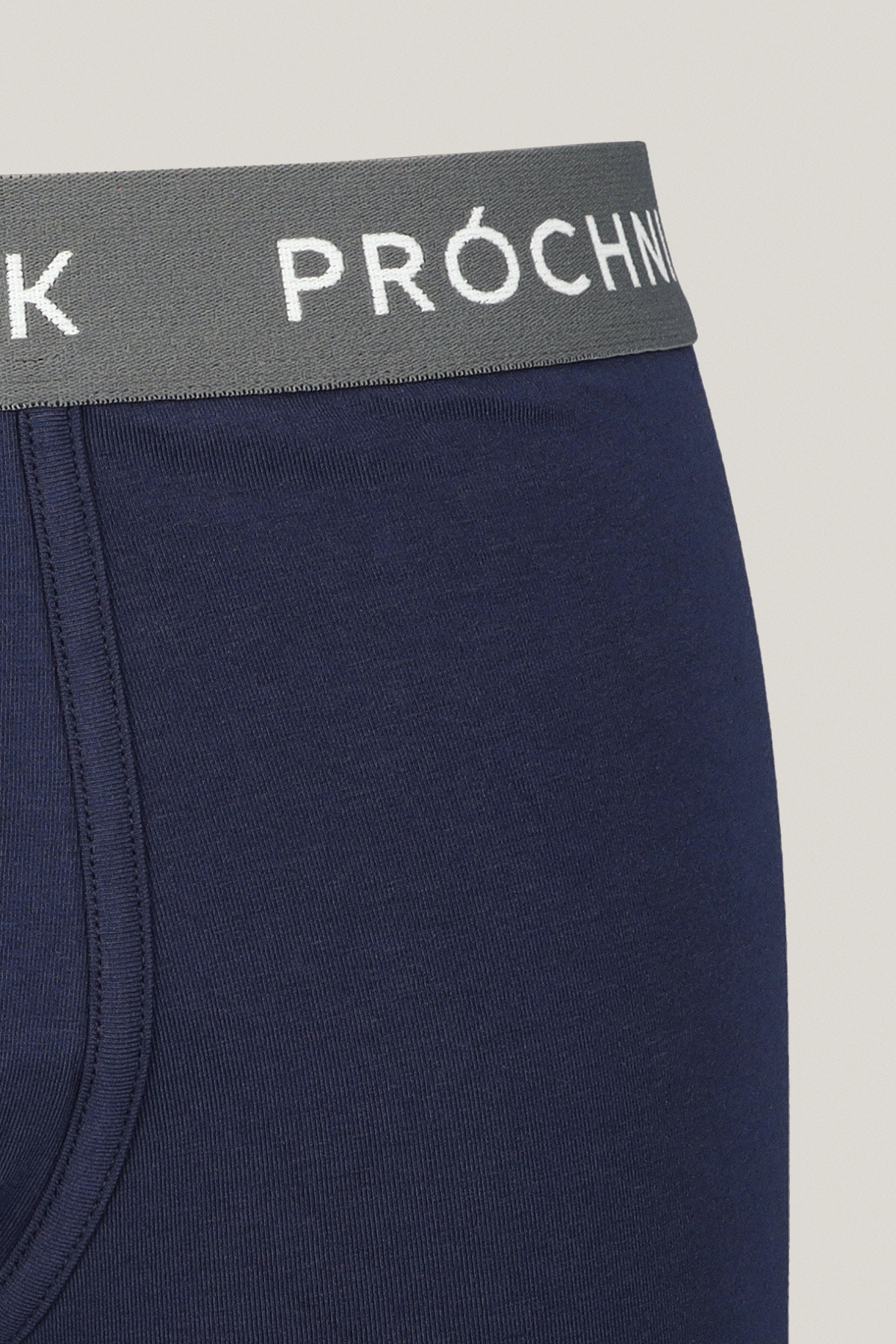 Zestaw 10 Par Granatowych Bokserek z Bawełną PM13