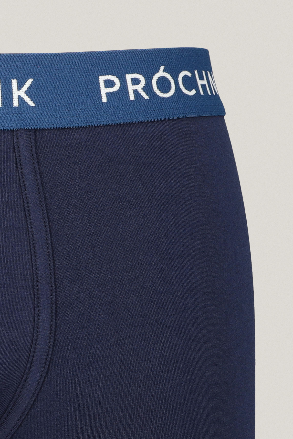 Zestaw 10 Par Granatowych Bokserek z Bawełną PM13