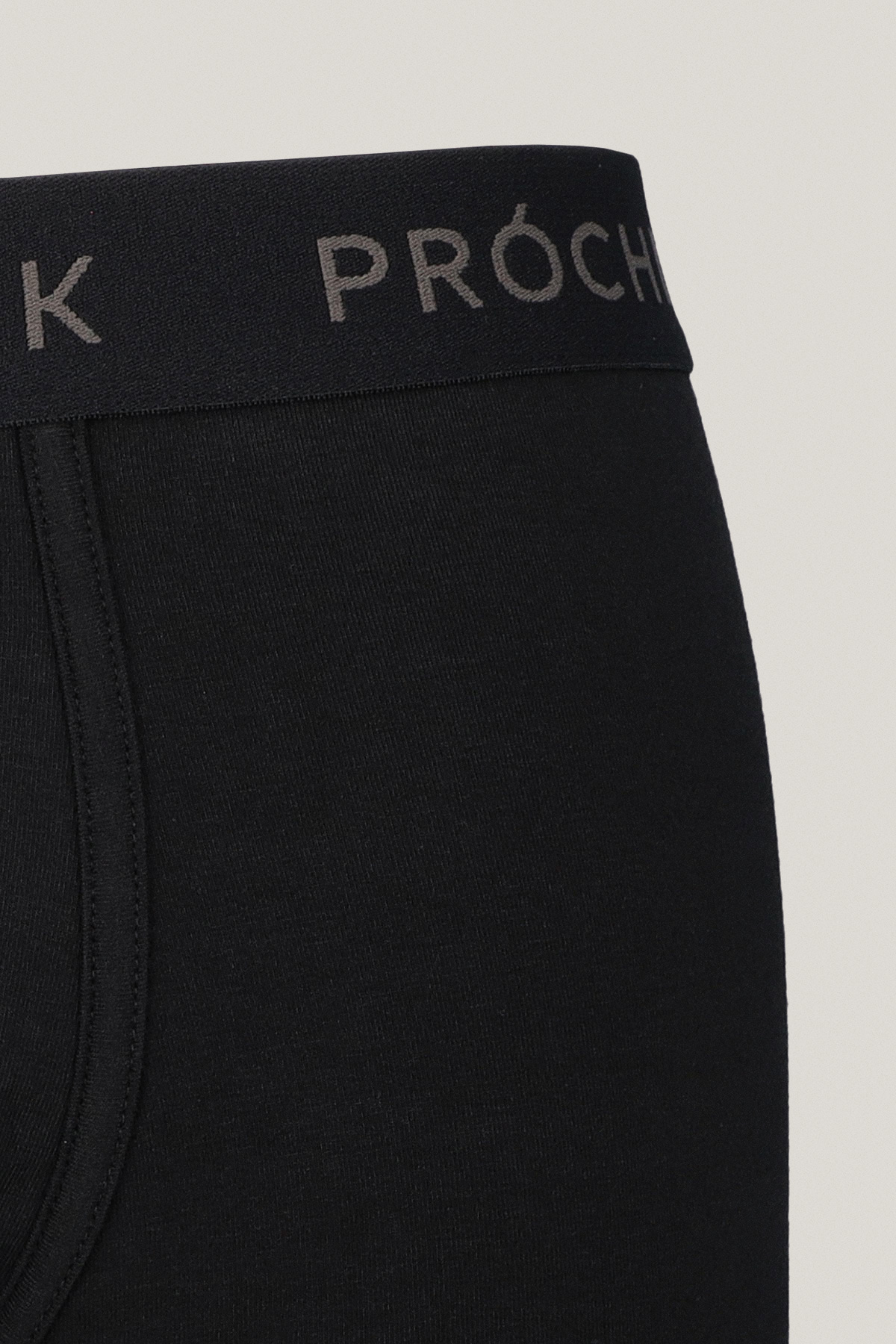 Zestaw 10 Par Czarnych Bokserek z Bawełną PM14