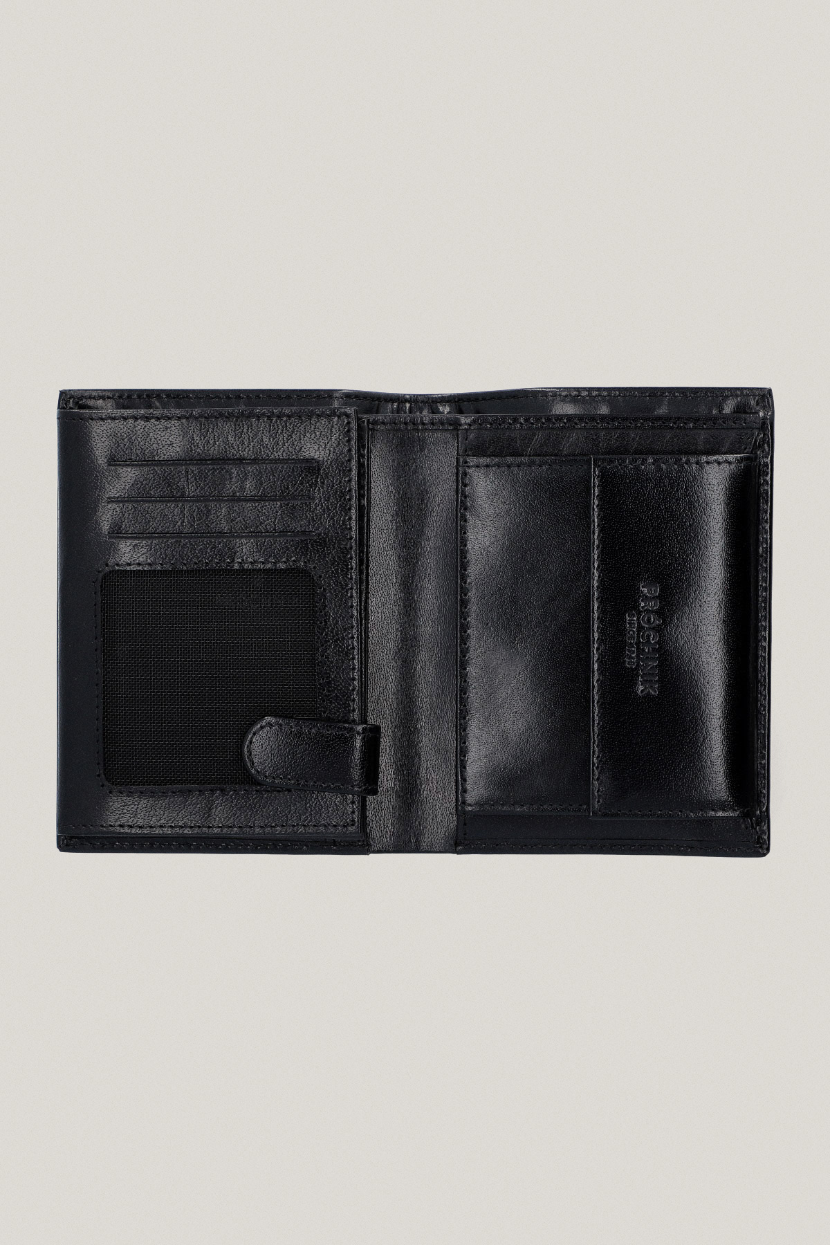 Portfel Skórzany Czarny PM4